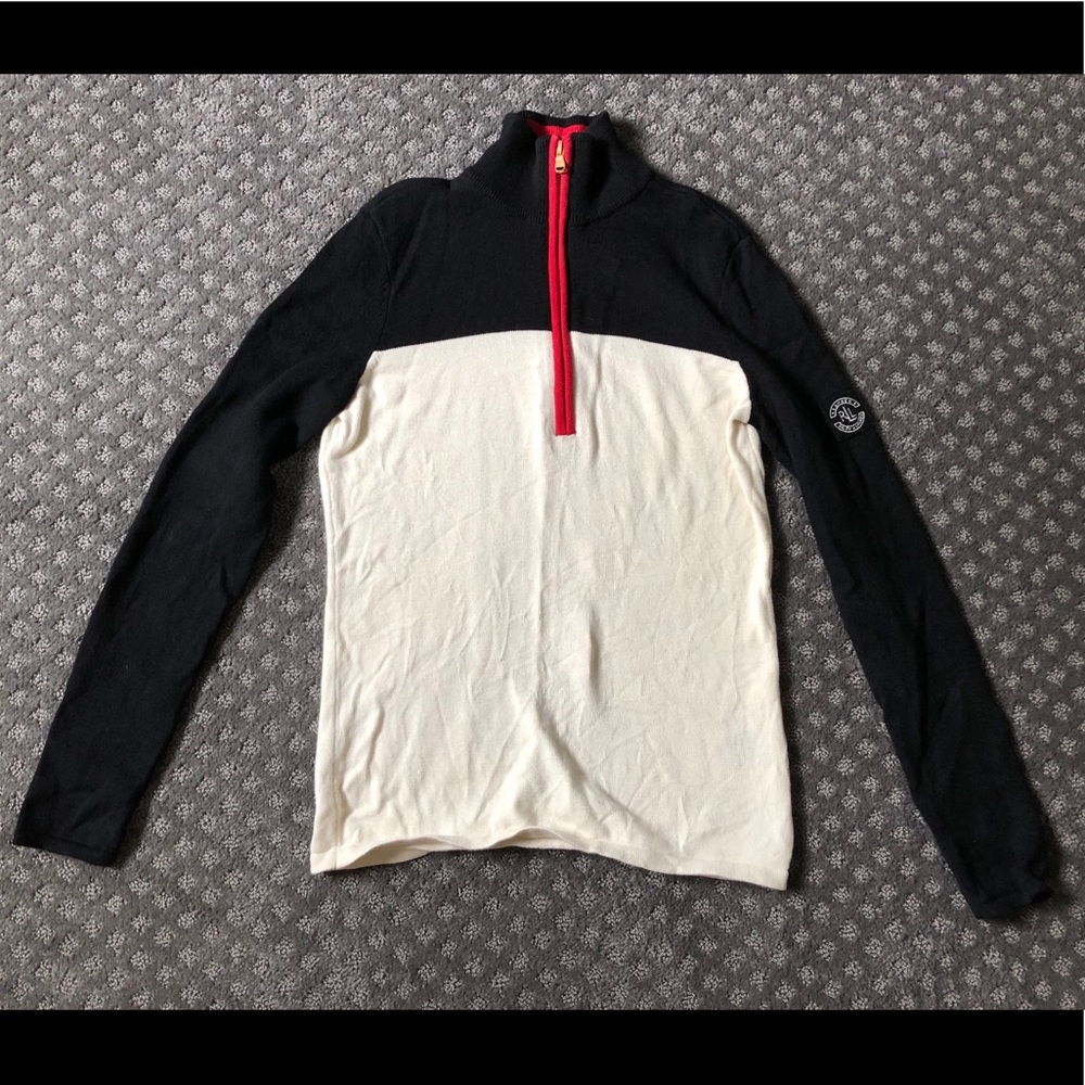Ralph Lauren Quarter Zip Sweater